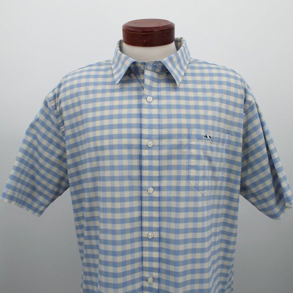 Fish Hippie Short Sleeve Front Button Shirt - Picture 1 of 9